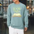 You Can Call Me Book Fairy Librarian Raglan Sleeve Sweatshirt Cardinal