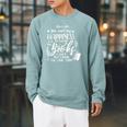 You Can't Buy Happiness But Books Kinda The Same Reading Raglan Sleeve Sweatshirt Cardinal