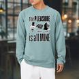Cat Chocolate Books All Mine Raglan Sleeve Sweatshirt Cardinal Cat Chocolate Books All Mine Raglan Sleeve Sweatshirt Cardinal
