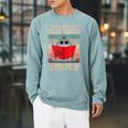 Cat I Read Books I Drink Coffee And I Know Things Book For Men Women Raglan Sleeve Sweatshirt Cardinal