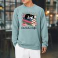Cats Books & Coffee For Cat Lovers In Relaxed Weekend Raglan Sleeve Sweatshirt Cardinal