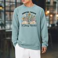 Chapter 12 A Literary Milestone 12th Birthday Book Lovers Raglan Sleeve Sweatshirt Cardinal