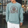 Chapter 14 Book Readers Flower Lovers 14th Birthday Girls Raglan Sleeve Sweatshirt Cardinal Chapter 14 Book Readers Flower Lovers 14th Birthday Girls Raglan Sleeve Sweatshirt Cardinal