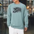 Cheshire Cat Alice In Wonderland Classic Book Premium Tri-Blend Raglan Sleeve Sweatshirt Cardinal Cheshire Cat Alice In Wonderland Classic Book Premium Tri-Blend Raglan Sleeve Sweatshirt Cardinal