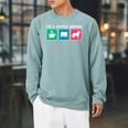 Coffee Books And Bernese Mountain Dog Men Women Kids Raglan Sleeve Sweatshirt Cardinal