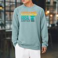 Coffee Books Dogs And Social Justice Human Rights Equality Raglan Sleeve Sweatshirt Cardinal