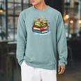 Colorful Books Love Books Watercolor Booklover Performance Raglan Sleeve Sweatshirt Cardinal Colorful Books Love Books Watercolor Booklover Performance Raglan Sleeve Sweatshirt Cardinal