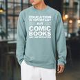 Cool Comic Book Art For Men Women Comic Book Cartoon Lovers Raglan Sleeve Sweatshirt Cardinal Cool Comic Book Art For Men Women Comic Book Cartoon Lovers Raglan Sleeve Sweatshirt Cardinal