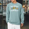 Cool Library Art For Men Women Bookworm Librarian Book Lover Raglan Sleeve Sweatshirt Cardinal Cool Library Art For Men Women Bookworm Librarian Book Lover Raglan Sleeve Sweatshirt Cardinal