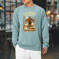 Cozy Ghouls Bookish Halloween Gazebo Scene Raglan Sleeve Sweatshirt Cardinal Cozy Ghouls Bookish Halloween Gazebo Scene Raglan Sleeve Sweatshirt Cardinal