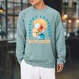 Crockpot Cookbook Explorer Baking Cooking Lover Chef Cook Raglan Sleeve Sweatshirt Cardinal