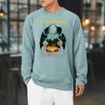 Cthulhu Necronomicon Fun With Books Cosmic Horror Cthulhu Raglan Sleeve Sweatshirt Cardinal