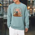 Cute Axolotl Reading Books Cozy Bookworm Raglan Sleeve Sweatshirt Cardinal Cute Axolotl Reading Books Cozy Bookworm Raglan Sleeve Sweatshirt Cardinal