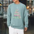 Cute Bookmas Christmas Book Tree Book Lover Teacher Raglan Sleeve Sweatshirt Cardinal Cute Bookmas Christmas Book Tree Book Lover Teacher Raglan Sleeve Sweatshirt Cardinal