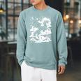 Dark Academia Fantasy Dragon Book Lover Bookish Goblincore Raglan Sleeve Sweatshirt Cardinal Dark Academia Fantasy Dragon Book Lover Bookish Goblincore Raglan Sleeve Sweatshirt Cardinal
