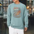 Dark Romance Booktok Spicy Book Club Raglan Sleeve Sweatshirt Cardinal