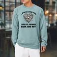 Dark Romance Coffee Lover Spicy Books Bookish Merch Women Raglan Sleeve Sweatshirt Cardinal