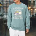 A Day Without Reading Is Like Just Kidding Book Lover Raglan Sleeve Sweatshirt Cardinal A Day Without Reading Is Like Just Kidding Book Lover Raglan Sleeve Sweatshirt Cardinal