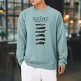 DC Comics Batman Through The Ages Vintage Batmobile Textbook Raglan Sleeve Sweatshirt Cardinal