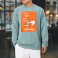 Dr Seuss Green Eggs And Ham Book Cover Raglan Sleeve Sweatshirt Cardinal Dr Seuss Green Eggs And Ham Book Cover Raglan Sleeve Sweatshirt Cardinal