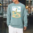 Dr Seuss Oh The Places You'Ll Go Book Cover Premium Tri-Blend Raglan Sleeve Sweatshirt Cardinal Dr Seuss Oh The Places You'Ll Go Book Cover Premium Tri-Blend Raglan Sleeve Sweatshirt Cardinal