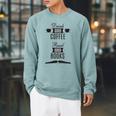 Drink Good Coffee Read Good Books Daily Ritual Raglan Sleeve Sweatshirt Cardinal Drink Good Coffee Read Good Books Daily Ritual Raglan Sleeve Sweatshirt Cardinal