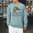 Easily Distracted By Chameleons And Books Raglan Sleeve Sweatshirt Cardinal