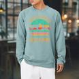 Easily Distracted By Dholes & Books Retro Wild Dogs Lover Raglan Sleeve Sweatshirt Cardinal