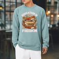 Education Is Freedom History Month Book Black Teacher Raglan Sleeve Sweatshirt Cardinal Education Is Freedom History Month Book Black Teacher Raglan Sleeve Sweatshirt Cardinal