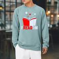 Freadom I Read Banned Books Banned Books Week Librarian Raglan Sleeve Sweatshirt Cardinal Freadom I Read Banned Books Banned Books Week Librarian Raglan Sleeve Sweatshirt Cardinal