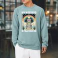 My Weekend Is Fully Booked Book Rainbow Reading Bookworm Raglan Sleeve Sweatshirt Cardinal