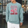 Gay Hockey Romance Club Bookish Smutty Spicy Book Lover Raglan Sleeve Sweatshirt Cardinal Gay Hockey Romance Club Bookish Smutty Spicy Book Lover Raglan Sleeve Sweatshirt Cardinal