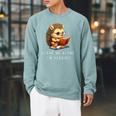 Hedgehog Book Lover Leave Me Alone I'm Reading Girls Raglan Sleeve Sweatshirt Cardinal Hedgehog Book Lover Leave Me Alone I'm Reading Girls Raglan Sleeve Sweatshirt Cardinal