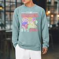 Hoarder Book Reading Lover Bookworm Librarian Hoarding Raglan Sleeve Sweatshirt Cardinal