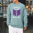 Home Is Where My Books Are Raglan Sleeve Sweatshirt Cardinal Home Is Where My Books Are Raglan Sleeve Sweatshirt Cardinal