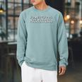 Homeschool The World Is Your Textbook I Homeschool Raglan Sleeve Sweatshirt Cardinal