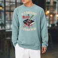Horror Book Club Creepy Reader Gothic Fiction Thriller Fan Raglan Sleeve Sweatshirt Cardinal