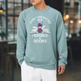 Horse Lovers Easily Distracted By Horses And Books Raglan Sleeve Sweatshirt Cardinal