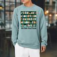 Hot Girl Read Books Raglan Sleeve Sweatshirt Cardinal