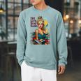 Hot Girls Read Books Spicy Bookish Girl Dark Romance Reader Raglan Baseball Tee Raglan Sleeve Sweatshirt Cardinal