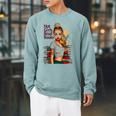 Hot Girls Read BooksSpicy Bookish Girl Dark Romance Reader Raglan Sleeve Sweatshirt Cardinal