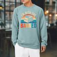 I'm With The Banned Books Tee I Read Banned Books Lovers Raglan Sleeve Sweatshirt Cardinal
