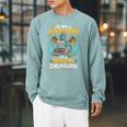 I'm Not A Bookworm I'm A Book Dragon Raglan Sleeve Sweatshirt Cardinal I'm Not A Bookworm I'm A Book Dragon Raglan Sleeve Sweatshirt Cardinal