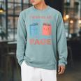 I'm So Glad We'Re On The Same Page Book Lover Writer Raglan Sleeve Sweatshirt Cardinal I'm So Glad We'Re On The Same Page Book Lover Writer Raglan Sleeve Sweatshirt Cardinal