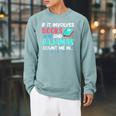 If It Involves Books And Pajamas Bookworm Books Raglan Sleeve Sweatshirt Cardinal