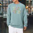 It's A Good Day To Read A Book Reading Librarian Teacher Kid Raglan Sleeve Sweatshirt Cardinal