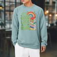 Its Good Luck To Read Rainbow Reading Books Raglan Sleeve Sweatshirt Cardinal Its Good Luck To Read Rainbow Reading Books Raglan Sleeve Sweatshirt Cardinal