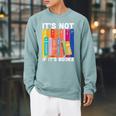 Its Not Hoarding If Its Books Book Reading Raglan Sleeve Sweatshirt Cardinal