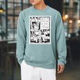 Jack And The Beanstalk 1900 Book Cover Raglan Sleeve Sweatshirt Cardinal
