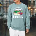 Just A Girl Who Loves Books Lover Bookworm Librarian Reading Raglan Sleeve Sweatshirt Cardinal